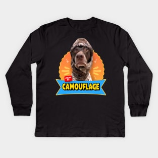 Wyatt the gsp Kids Long Sleeve T-Shirt